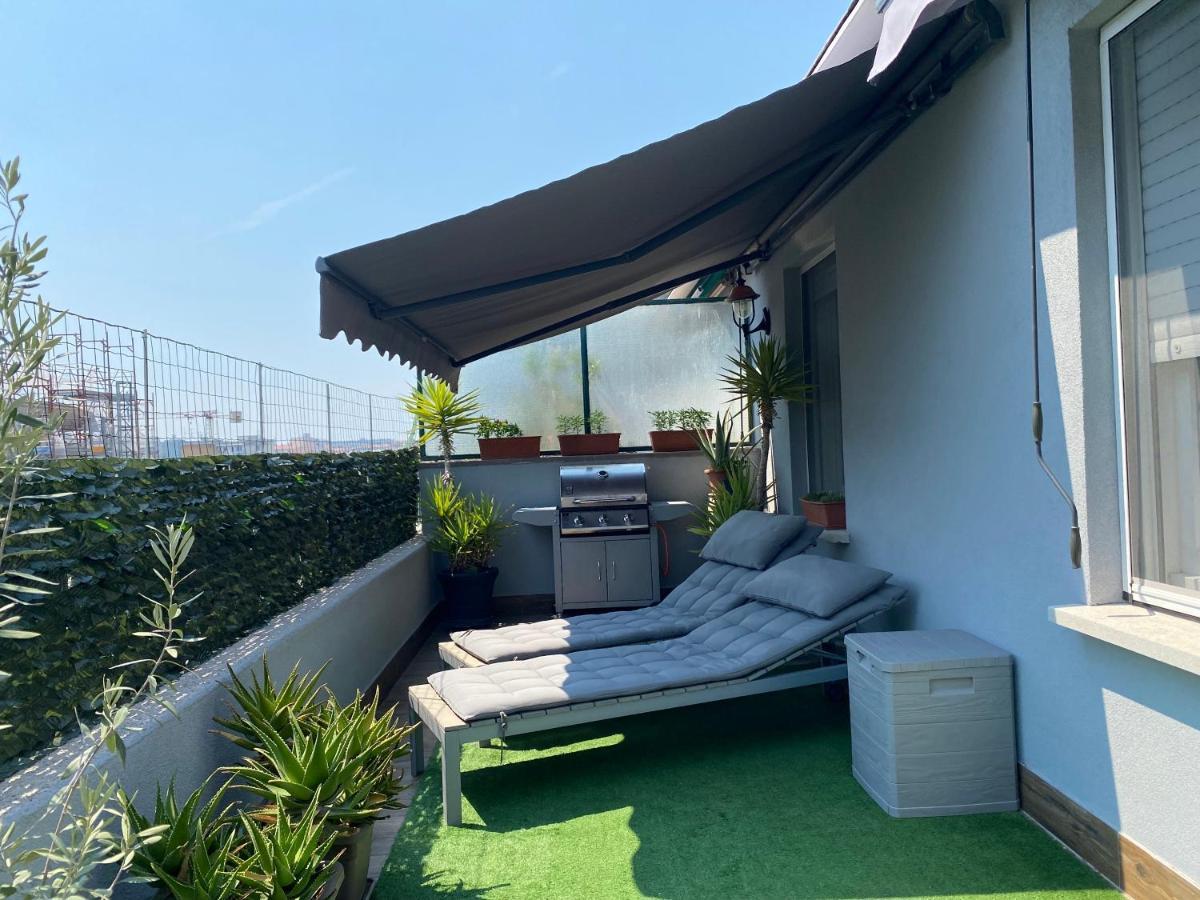 Appartamento La Terrazza Trieste Bagian luar foto